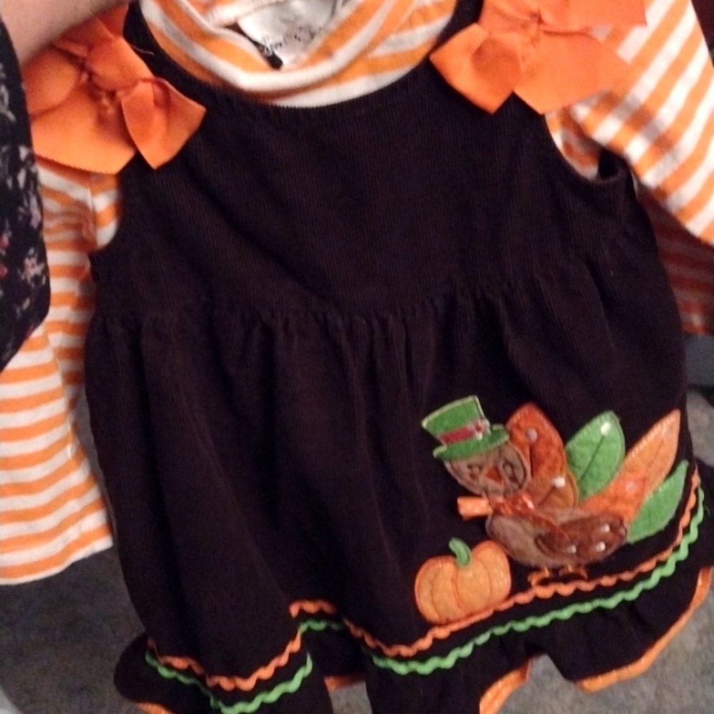 Rare Edition baby girls size 2T Halloween design's dress